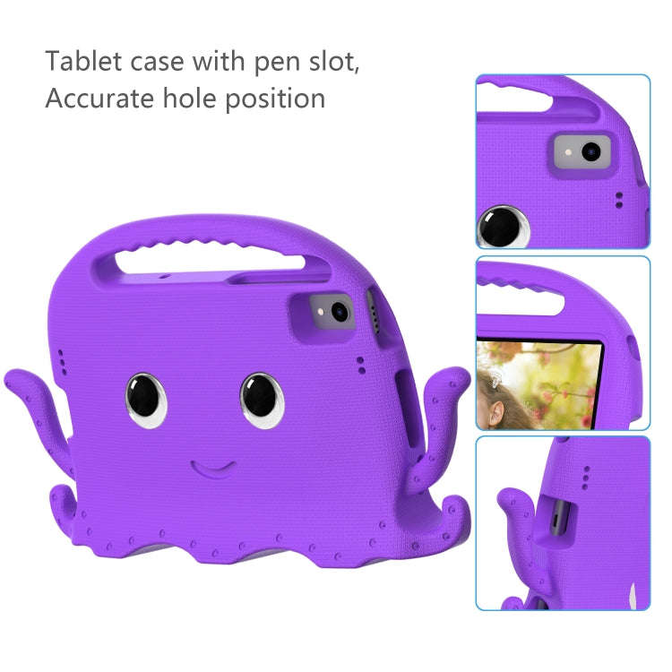For Huawei MatePad 10.4 Octopus Style EVA PC Tablet Case(Purple)