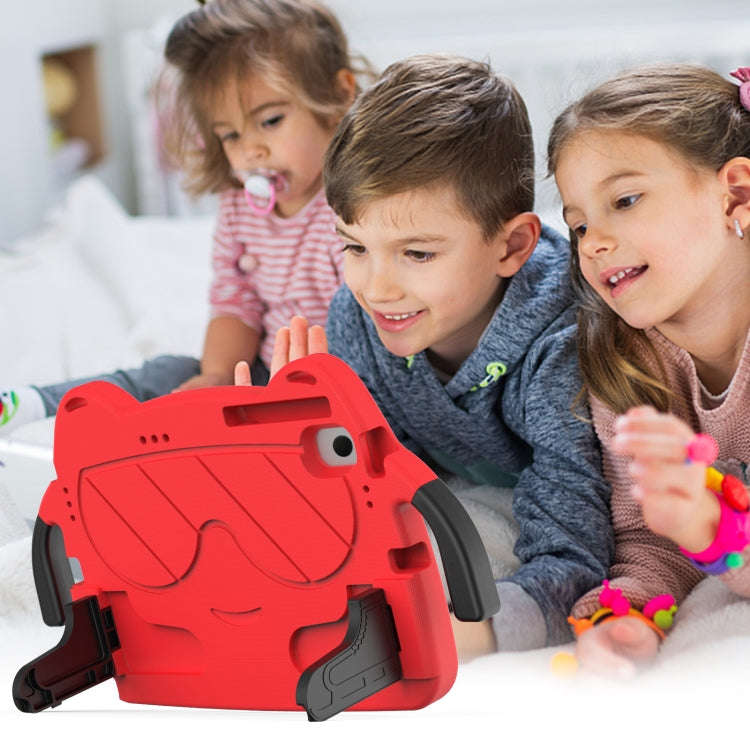 For Huawei Matepad Pro 10.8 2021/2019 Ice Baby EVA Shockproof Hard PC Tablet Case(Red+Black)