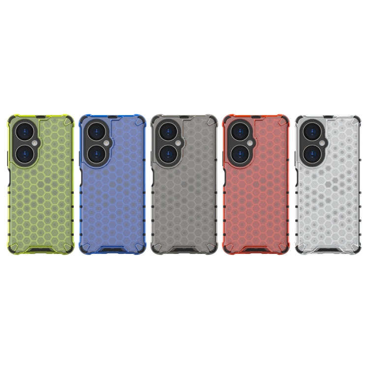 For Huawei Enjoy 60 Pro / nova 11i Shockproof Honeycomb Phone Case(Black)