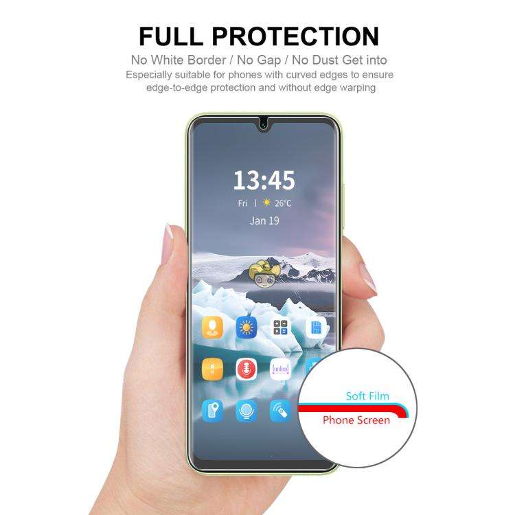 For Redmi 15C Global 171.5mm / Poco C85 ENKAY Hat-Prince Full Glue Coverage Soft Explosion-proof ...