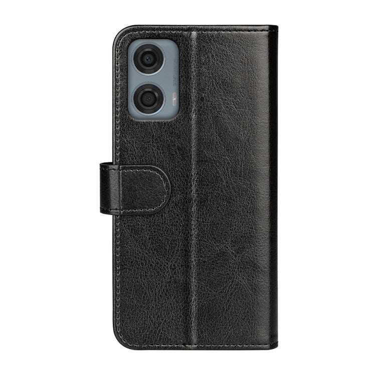 For Motorola Moto G24 Power R64 Texture Horizontal Flip Leather Phone Case(Black)