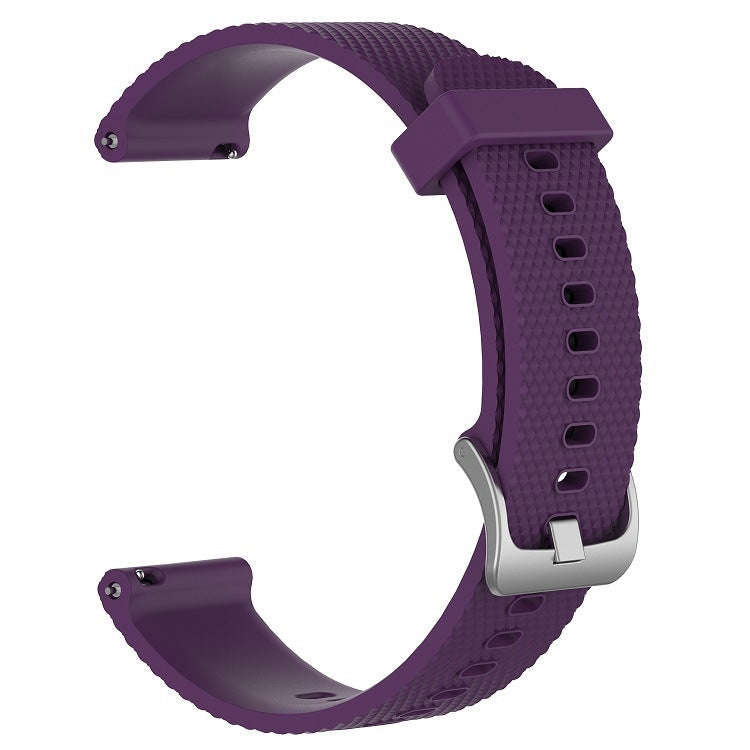 For Amazfit GTR 4 Pro 22mm Diamond Textured Silicone Watch Band(Purple)