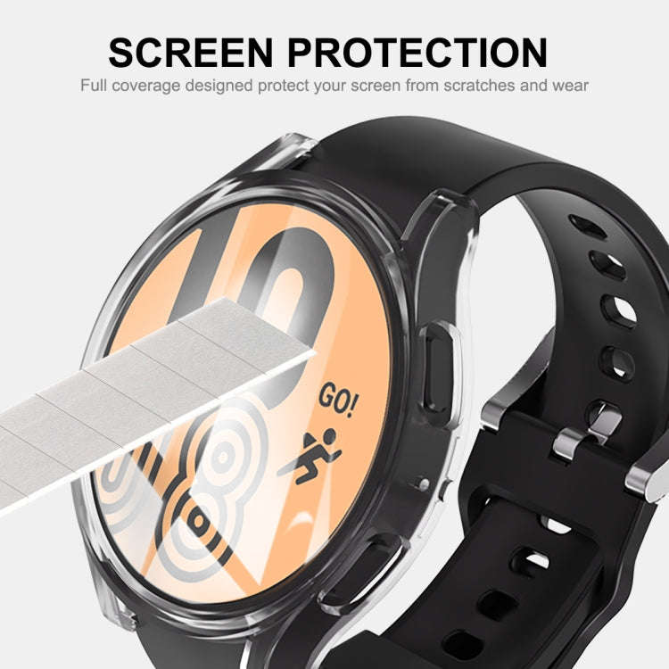 For Samsung Galaxy Watch6 44mm ENKAY Hat-Prince Full Coverage Transparent Soft TPU Case with Scre...