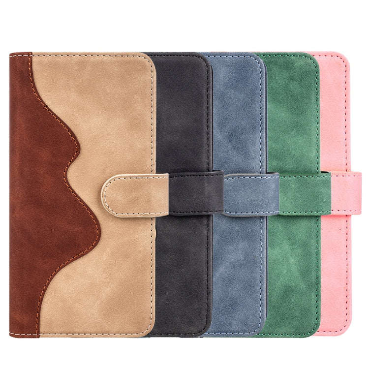 For OnePlus Nord CE4 Lite 5G Stitching Horizontal Flip Leather Phone Case(Black)