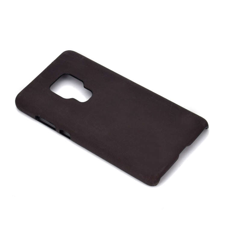 Paste Skin + PC Thermal Sensor Discoloration Case for Huawei Mate 20(Black red)