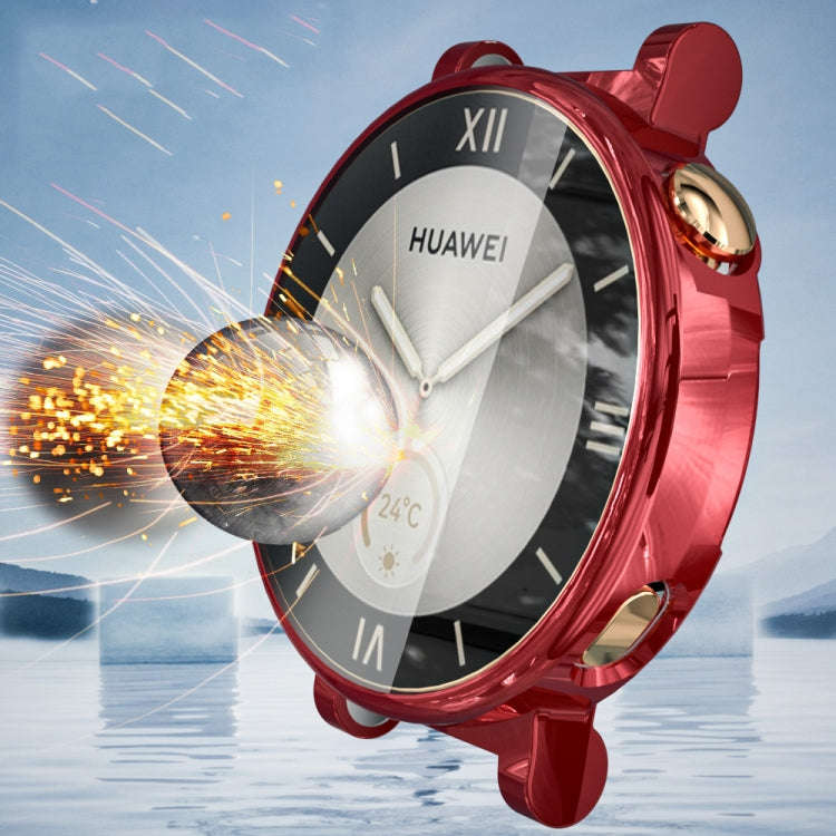 For Huawei Watch GT 4 41mm TPU All-Inclusive Watch Protective Case(Gold)