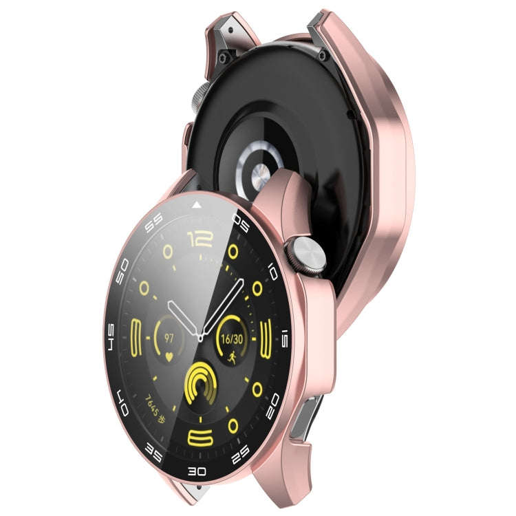 For Huawei Watch GT 4 46mm PC + Tempered Glass Integrated Watch Protective Case with Graduated Di...