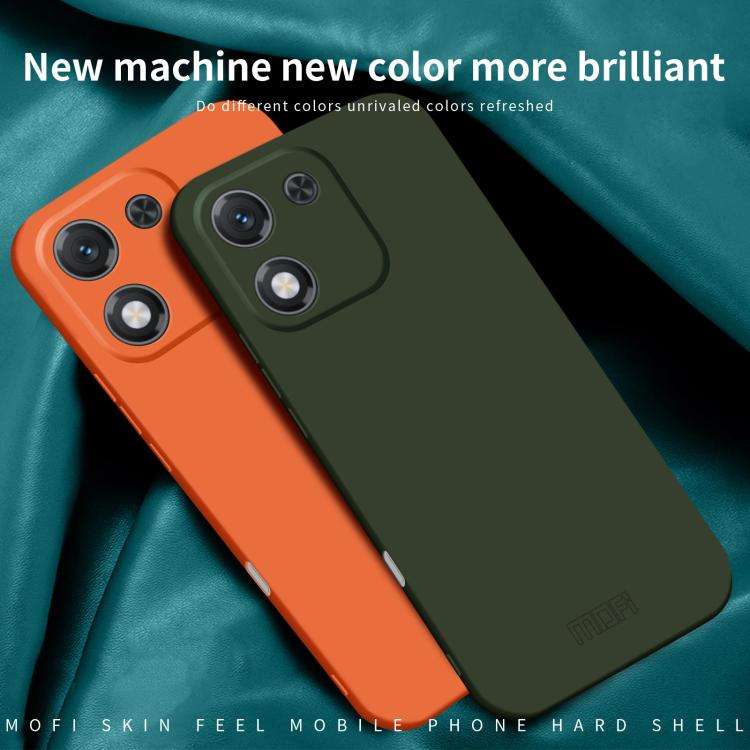 For Honor X70i MOFI Qin Series Skin Feel All-inclusive PC Phone Case(Blue)