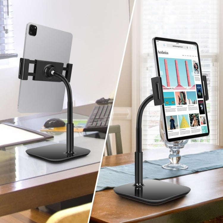 NS-06A 360 Degree Rotating Heavy Duty Base Adjustable Desktop Tablet Holder