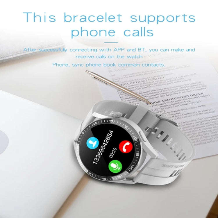 G3 1.32 inch Color Screen Smart Watch, Support Bluetooth Call / Heart Rate / Blood Pressure / Blo...