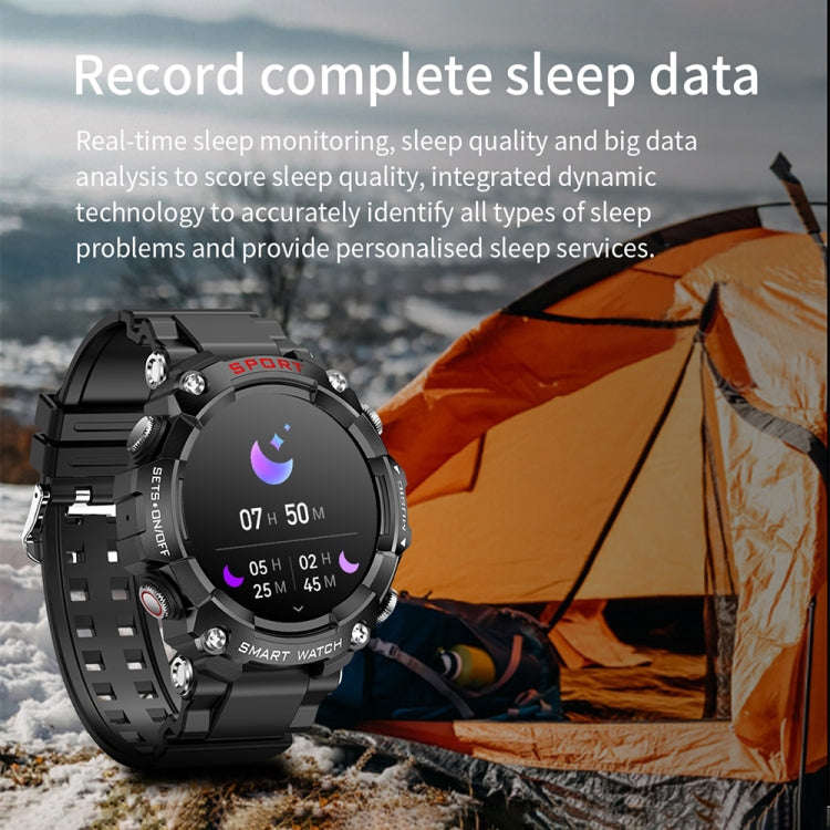 T96 1.52 inch Amoled Screen 2 in 1 Bluetooth Earphone Smart Watch(Black)