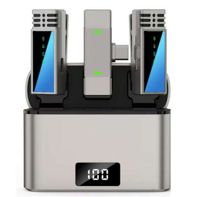 JMARY MW-15 USB-C / Type-C Port 2.4G Lavalier Wireless Microphone