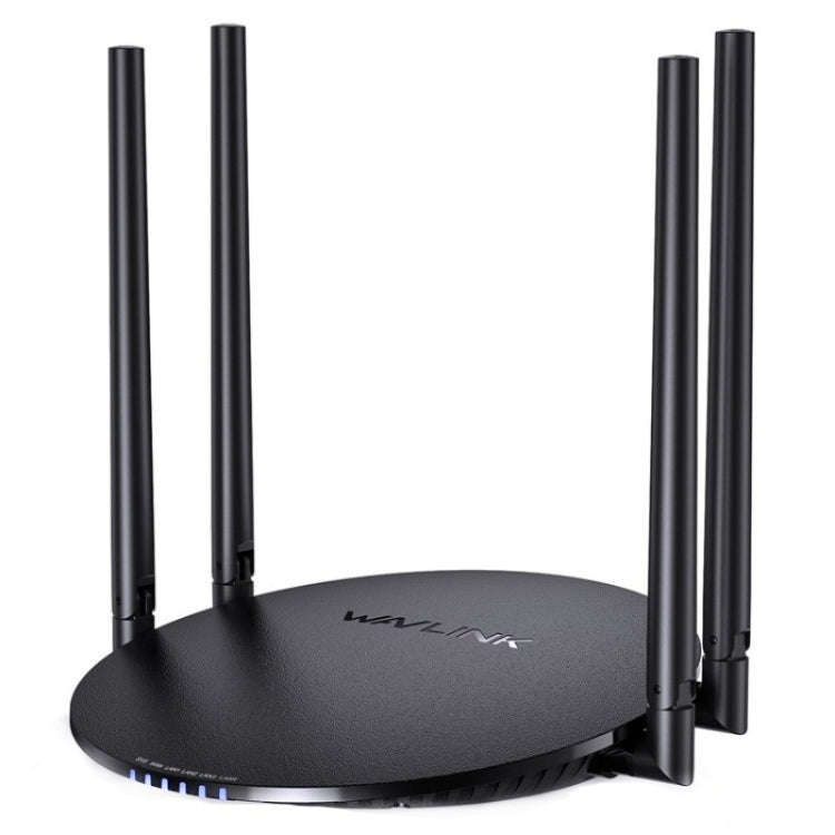 WAVLINK WN530G3 4x 5dBi Foldable Antenna AC1200 Dual Band Wireless Repeater Router, Plug:EU Plug