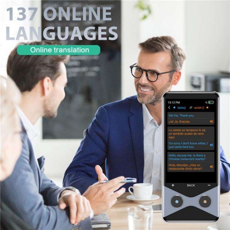 V9000 Support 137 Languages AI Smart Translator 4G WiFi Offline Photo Translation Device