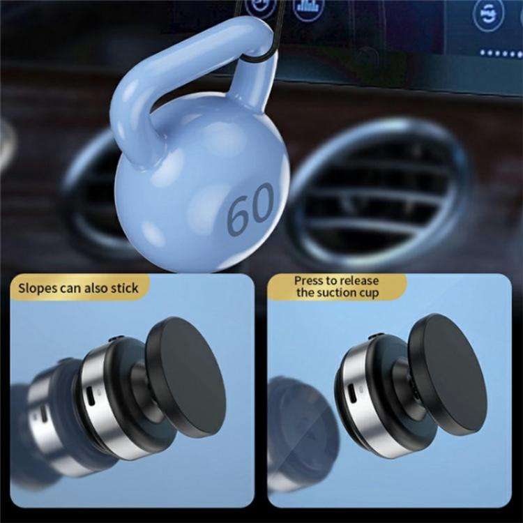 X9C For Navigation Hands-Free Driving Car Phone Mount Magnetic Suction Vacuum Holder(Black)