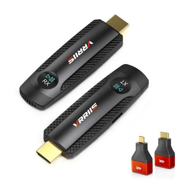 VRRIIS 094 100m HD Video Transmitter Receiver Wireless HDMI Extender 1080P