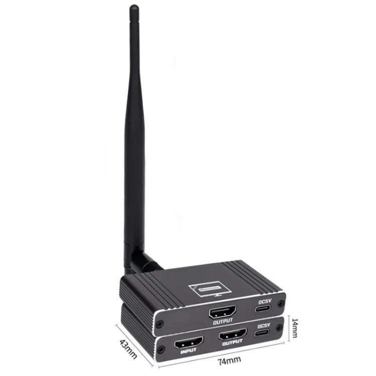 D9-1 / D10-1 Support 90 Degree Screen Rotation 8X1 HDMI Wireless Display Adapter