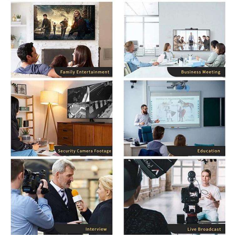 BOVBOX 092 Pro Audio Video Transmitter Receiver 300m Wireless HDMI Extender, Plug:AU Plug