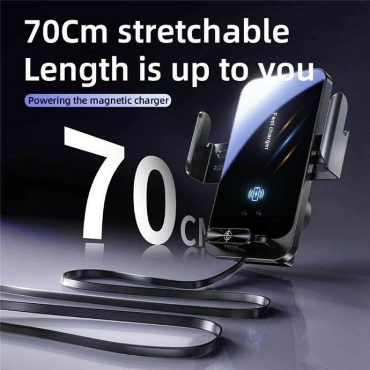 SD06 Car Air Vent Mount Anti Shake Automatic Clamping Wireless Charging Phone Stand