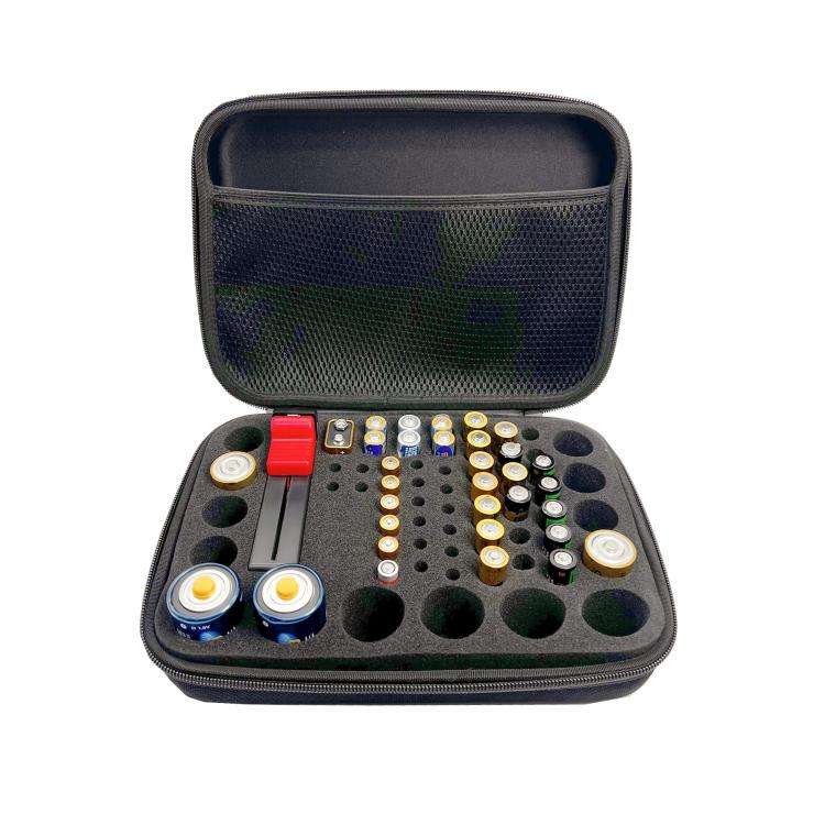 Portable And Pressure-resistant AA Rechargeable Battery Storage Box Case