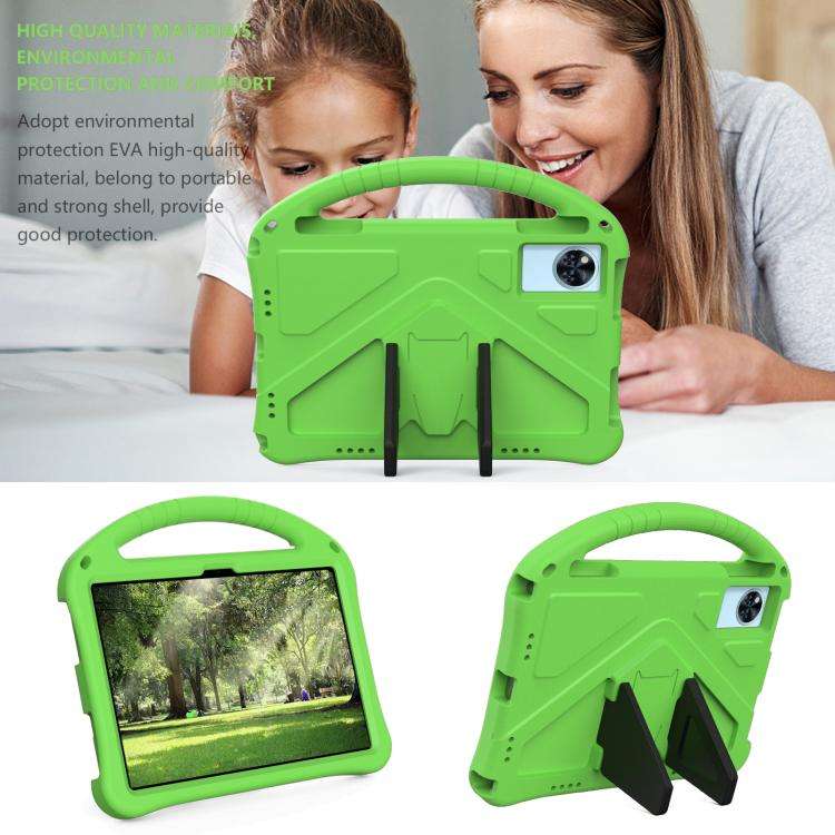 For Doogee U11 / U11 Pro / Infinix XPad 30E EVA Shockproof Tablet Case with Holder(Green)