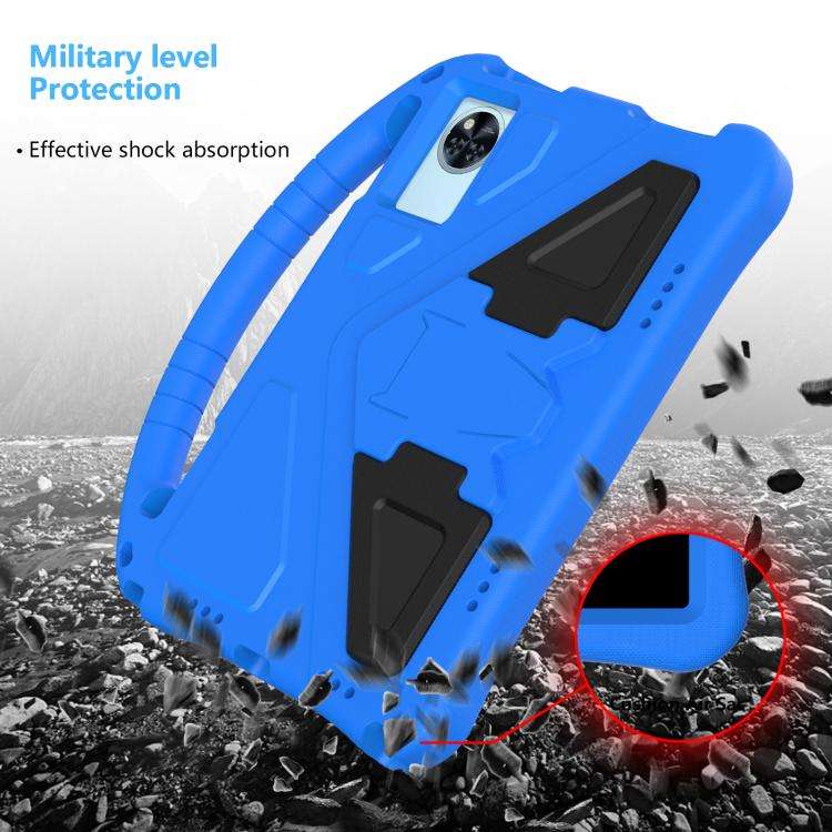 For Doogee T30 Pro 11 2023 EVA Shockproof Tablet Case with Holder(Blue)
