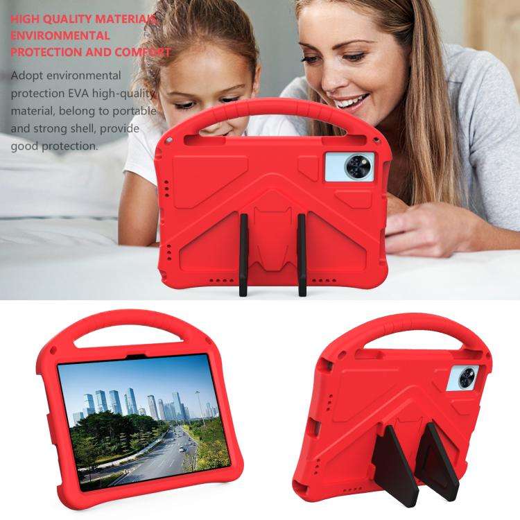 For Doogee T30 Pro 11 2023 EVA Shockproof Tablet Case with Holder(Red)