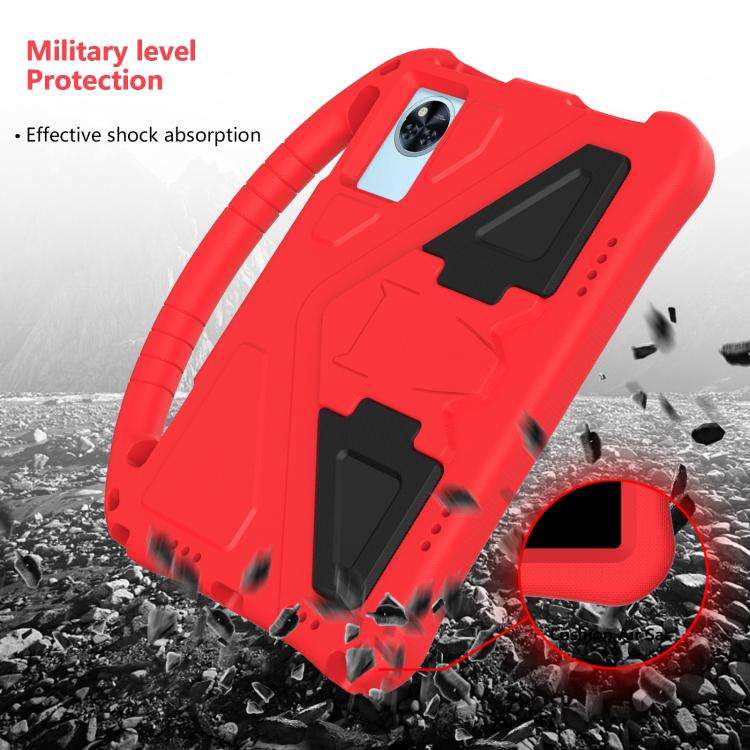For Doogee T30 Pro 11 2023 EVA Shockproof Tablet Case with Holder(Red)