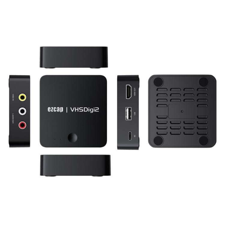 Ezcap 181P Video Capture Box VHSDigi2 AV Recorder VHS to MP4 Converter