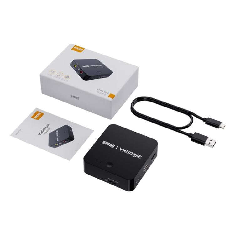 Ezcap 181P Video Capture Box VHSDigi2 AV Recorder VHS to MP4 Converter