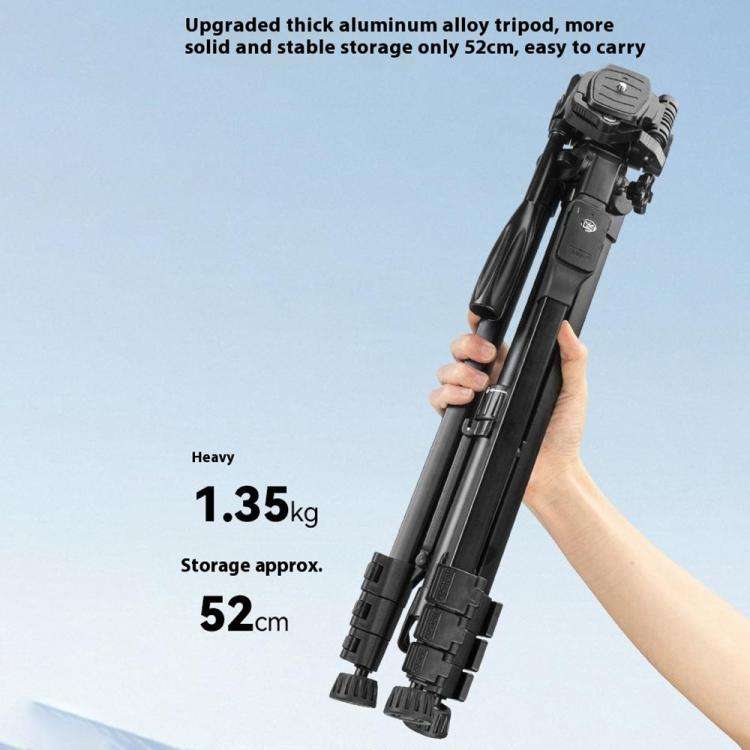 YUNTENG VCT-669 For Live Streaming Video Recording Camera Tripod Smartphone Selfie Mount