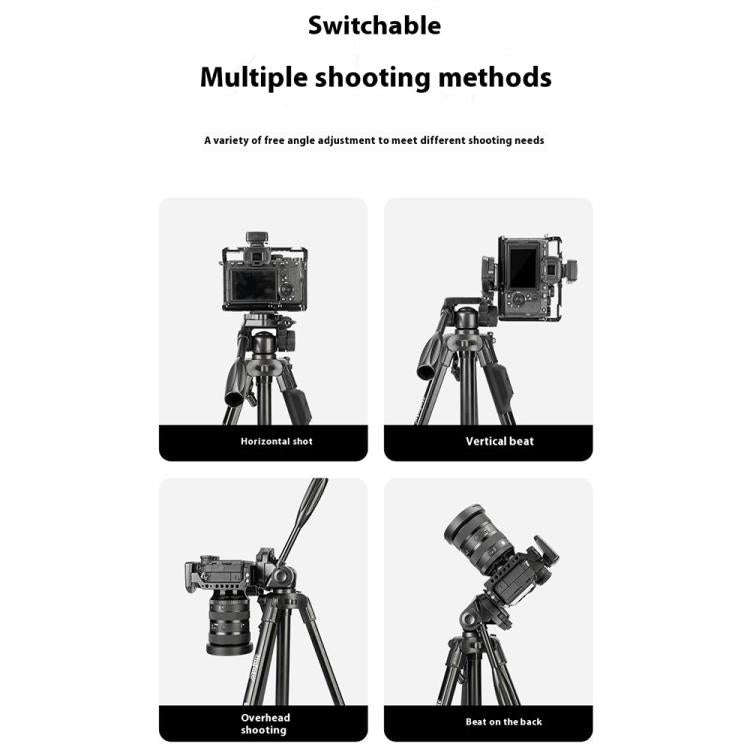 YUNTENG VCT-669 For Live Streaming Video Recording Camera Tripod Smartphone Selfie Mount