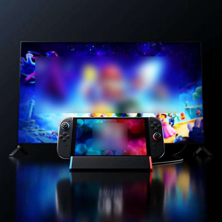 For Nintendo Switch 2  4K Docking Station Projection Dock Base