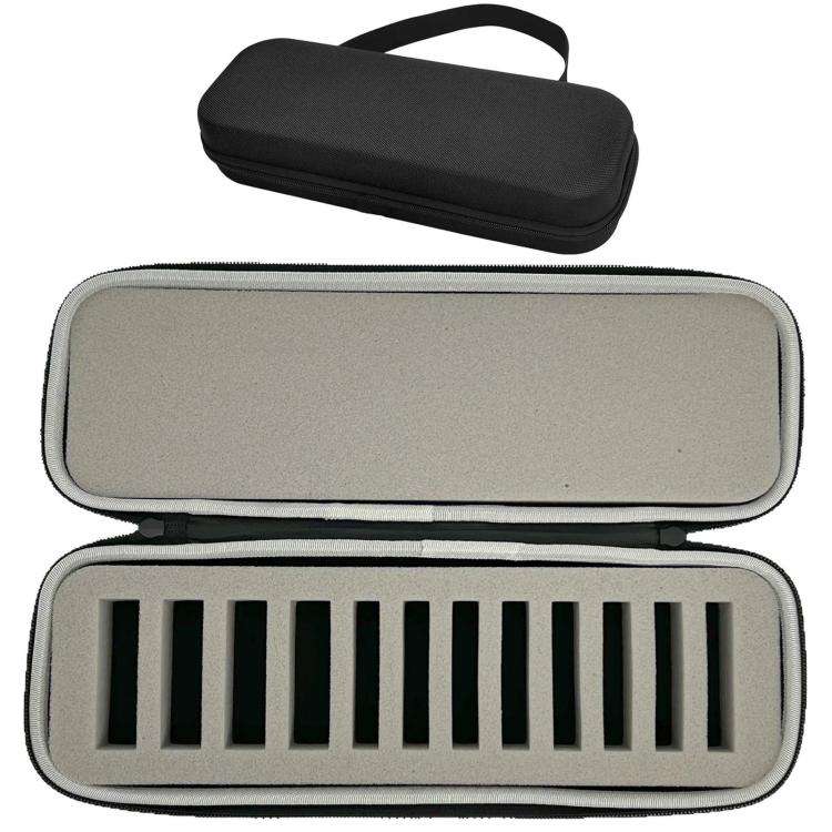 Portable Hair Beauty Grooming Trimmer Replacement Blade Hard Storage Box with 12 Built-in Blade S...