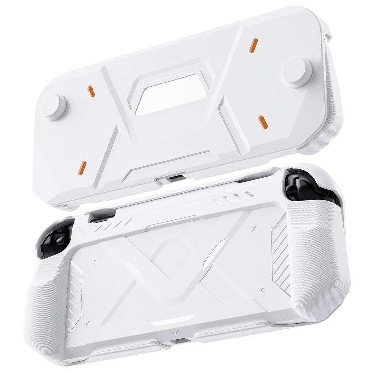 For Nintendo Switch 2 Game Console Mecha Style TPU Protective Case(White)