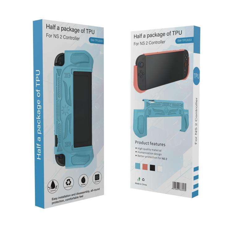 For Nintendo Switch 2 Gaming Handheld TPU Protective Case(Blue)