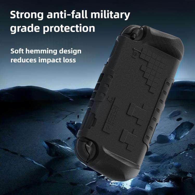 For Nintendo Switch 2 Game Console Anti-Slip And Anti-Drop Liquid EVA Protective Case(Blue)