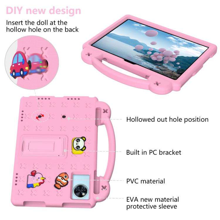 For Doogee U11 / U11 Pro / Infinix XPad 30E Handle Kickstand Children EVA Shockproof Tablet Case(...