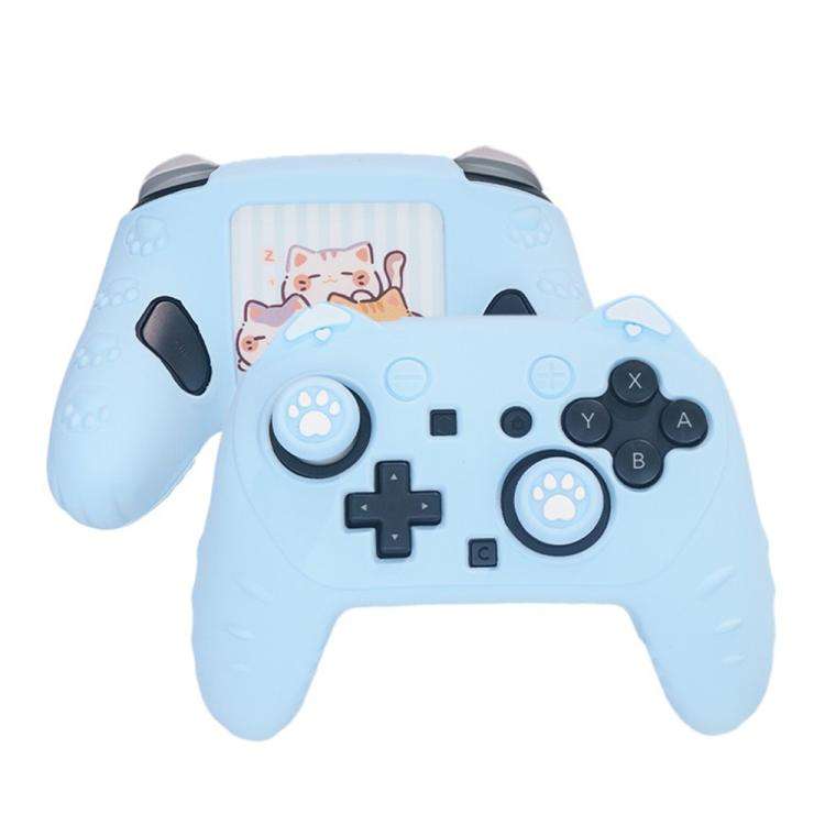 For Nintendo Switch 2 Pro Game Controller Silicone Protective Cover(Blue)