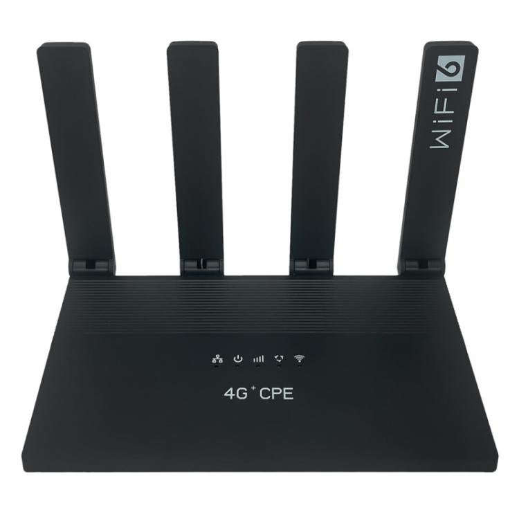 WR800 600Mbps High Speed 4G LTE WiFi Router 4 LAN Ports WiFi 6, Plug:EU Plug