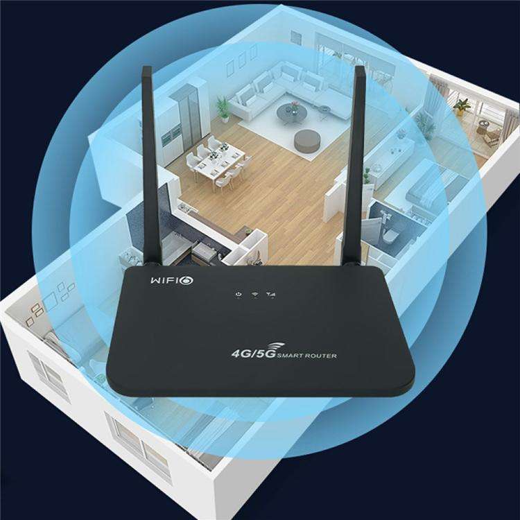 CP103 Home SIM Card 4G 300Mbps Wireless Network Single Port Router LTE WIFI Router, Plug:EU Plug