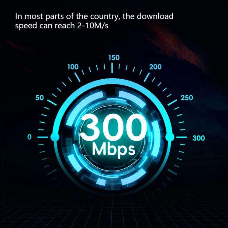 CP103 Home SIM Card 4G 300Mbps Wireless Network Single Port Router LTE WIFI Router, Plug:EU Plug