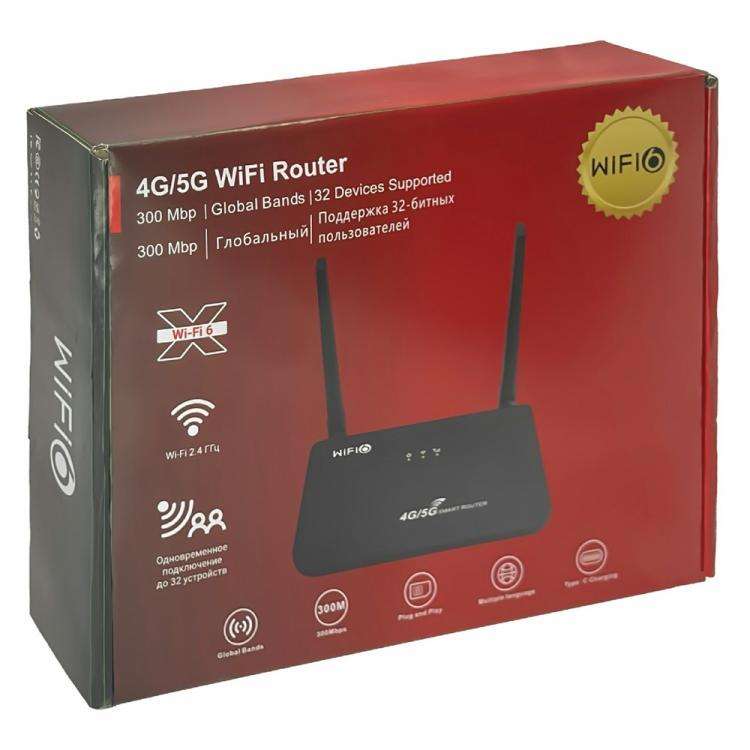 CP103 Home SIM Card 4G 300Mbps Wireless Network Single Port Router LTE WIFI Router, Plug:US Plug