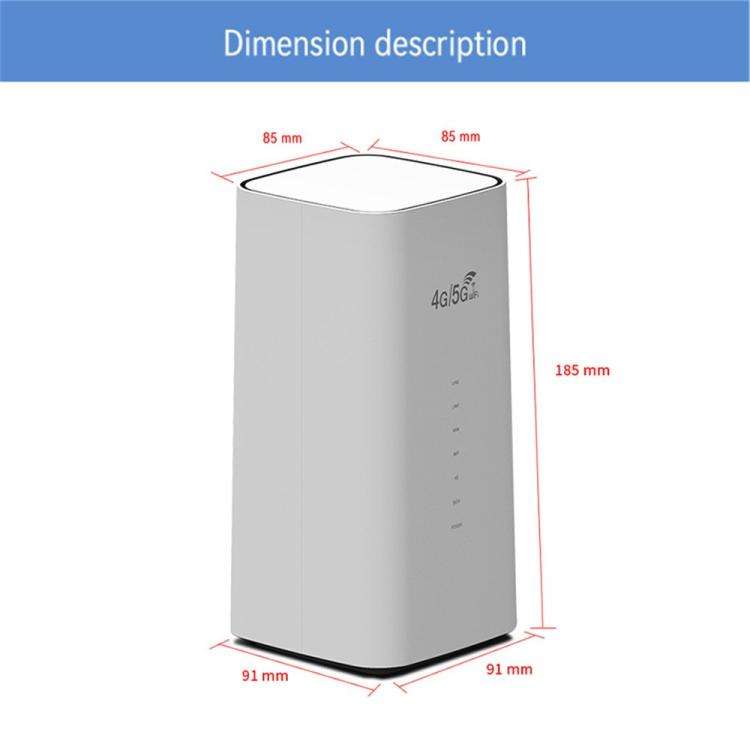 CPF101-L SIM Card Hotspot WiFi Support 32 Devices American Version 4G LTE Wireless Router, Plug:E...