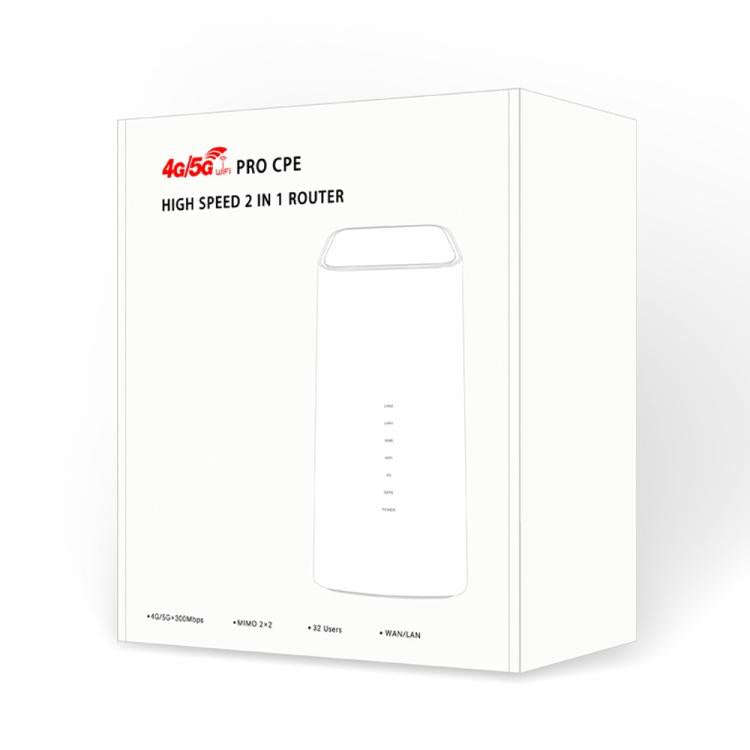 CPF101-L SIM Card Hotspot WiFi Support 32 Devices American Version 4G LTE Wireless Router, Plug:E...