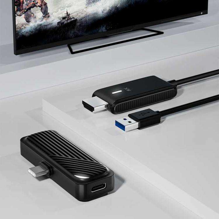 Wireless HDMI Transmitter and Receiver For Laptop/PC/TV/Box/Projector(white)