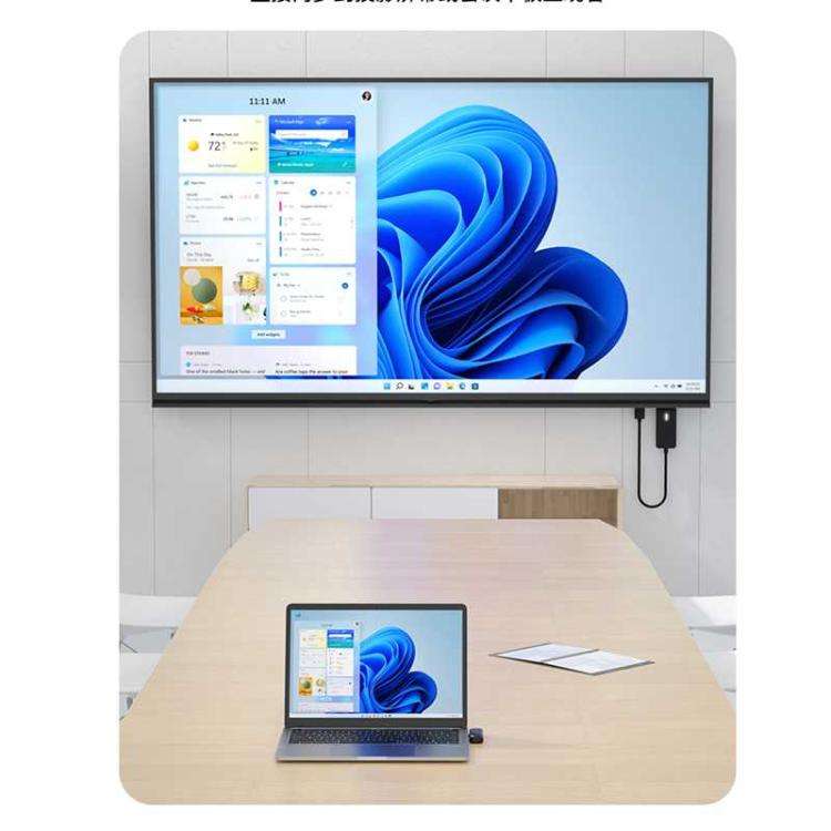 Wireless HDMI Transmitter and Receiver For Laptop/PC/TV/Box/Projector(white)