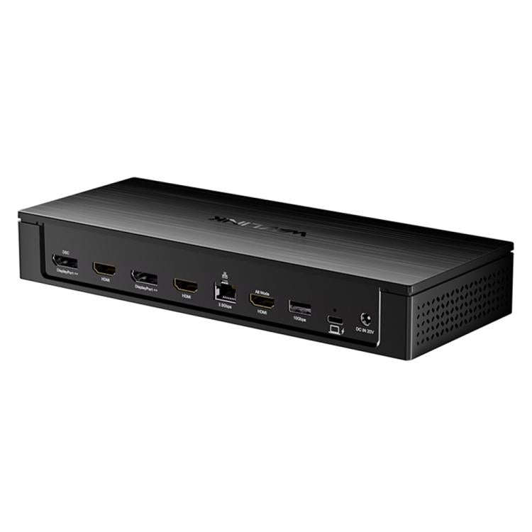 WAVLINK UG75PD5-3H2D2 For Mac M1 / M2 / M3 / M4 / Windows DisplayLink-7400 Docking Station, Plug:...