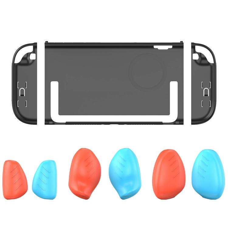 For Nintendo Switch 2 Split-style Console Protective Case with Three Sets of Interchangeable Grip...