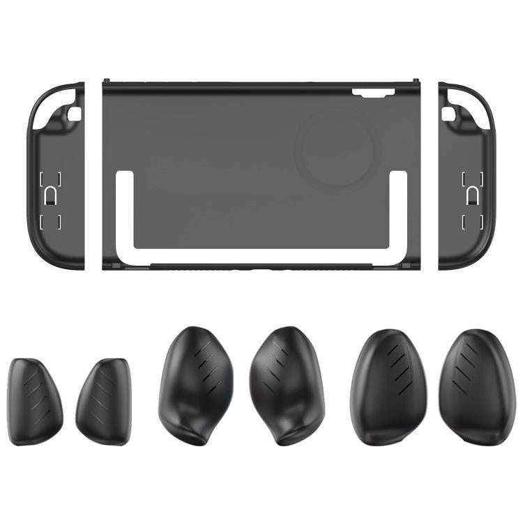 For Nintendo Switch 2 Split-style Console Protective Case with Three Sets of Interchangeable Grip...